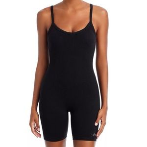 ALO seamless ribbed mellow onesie